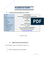 Syllabus Du Cours de Gestion Budgetaire