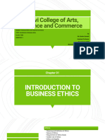 TYBBI Introduction of Business Ethics