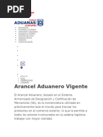 Arancel Aduanero