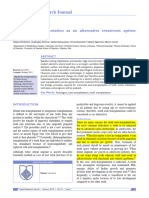 Autotransplantation of Tooth