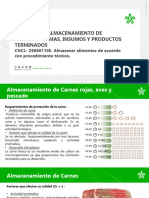 4 Almacenamiento y Conservación de Alimentos - Carnes