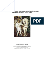 El Positivismo Discurso Legitimante de Las Transformaciones Capitalistas en México 1857-1910