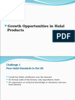 Growth Oppurtunities in Halal