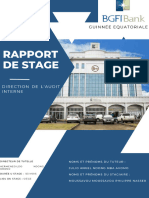 Rapport de Stage