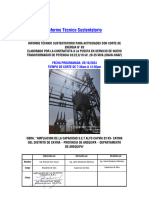 Informe Tecnico Sustentatorio Corte 20-10