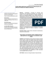 Avaliação Das Interações Medicamentosas Potenciais em Prescrições de Pacientes em Unidade de Terapia Intensiva