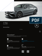 Mercedes A Class Saloon 2024 April v177 Mbux Owners Manual 1