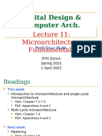 Onur Digitaldesign - Comparch 2021 Lecture11 Microarchitecture Fundamentals Afterlecture