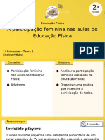 Aula 1 2 Serie A Participação Feminina Nas Aulas de Ed. Física 660419