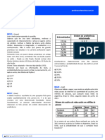 Questions Matematica Probabilidade Vestibulares