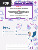 Semana 4. Ecocardiograma Holter Prueba de Esfuerzo Resonancia Magnetica