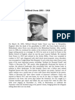 Wilfred Owen Dulce Et Decorum Est