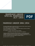 Marriage Under Special Marriage Act - 1954