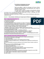 Município de Primeiro de Maio Assistente Administrativo: Quadro 1