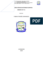 PLAN DE AREA 10° y 11° QUIMICA INSTITUTO JEUS LEONGUERRERO