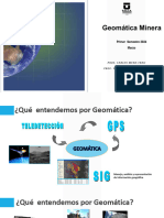 GEOMATICA - MINERA - 2024 - Primer Semestre-Clase1