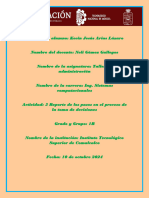 Actividad-3 Reporte de Los Pasos en El Proceso de La Toma de Decisiones