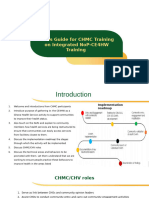 Usaid Asbc Ce4hw CHMC Training Guide