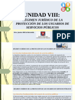 Unidad V Regimen Jurídico Protección Usuarios de Servicios Públicos