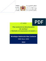 Plan Sectoriel de Décarbonation - Dechets VF Maroc 2024