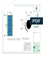 Cancha de Tenis Palapas: Azomalli