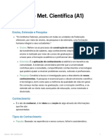 Resumo MetCientificaA1