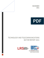 Technology and Telecommunications Sector Report 2021