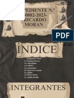 Caso de Ricardo Moran