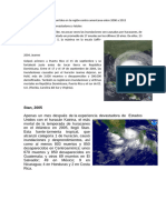 Hechos Mas Relevantes Ocurridos en La Región Centro Americana Entre 2000 A 2015