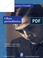 Paco Urondo - Obra Periodística