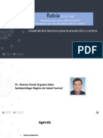 Lineamientos Tecnicos para La Prevencion y Control de La Rabia