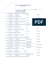 Second Periodical Test in Computer 9