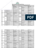 New Updated Final Second Semester Exams Timetable 2023-2024