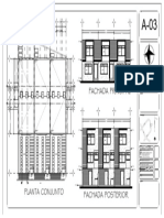 Fachada Principal: Arquitectónicas Plantas