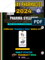 RRB Pharmacist Syllabus Pharma