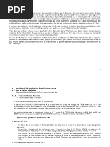 Rapport D'activités S1 DGVG 2024 - 2