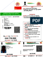 Aadhar Card and Pan Card Divya