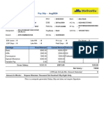 Bhargavi Payslip Aug