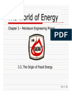 03C The Origin of Fossil Energy