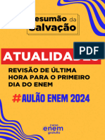 E-Book Resumão Da Salvação - Atualidades - Enem 2024 - Curso Enem Gratuito