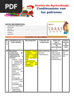 1° Sesión Día 2 Mat Continuamos Con Los Patrones Numericos Unidad 10 Semana 4