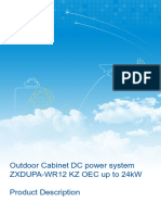 ZXDUPA-WR12 KZ OEC Up To 24kW Outdoor DC Power System Product Description