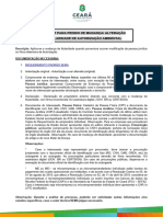 Sema Checklist para Pedido de Mudanca de Titularidade Autorizacao Ambiental