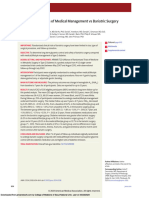 JAMA - Long-Term Outcomes of Medical Management Vs Bariatric Surgery in Type 2 Diabetes