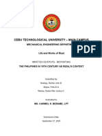 Cebu Technological University - Main Campus: Mechanical Engineering Department