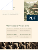 Introduction To Ancient China