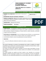 LABORATORIO 4. Hidrometria - Caudales