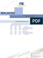 Informe de Replanteo Mayo