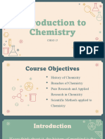 Introduction To Chemistry