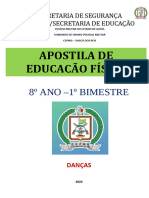 Apostila de Educação Física: 8º Ano - 1º Bimestre